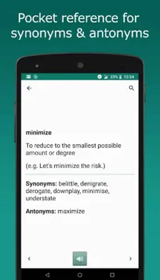 Synonyms Antonyms Dictionary android App screenshot 1